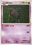 evil deer