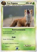 Fox Pajama