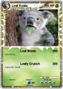 Leaf Koala