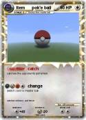 Item pok'e ball Item pok'e ball