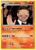 sloth celebrity sloth celebrity