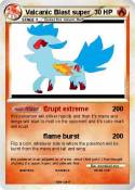 Valcanic Blast