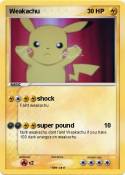 Weakachu