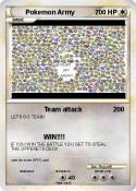 Pokemon Army Pokemon Army