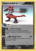 Chaos Lucario