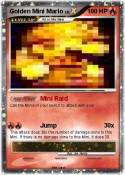 Golden Mini Mario Golden Mini