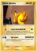 Clever pikachu