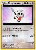 Shy guy pastry