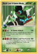 Rock Lee 8 Gates Mode 2 Rock Lee 8