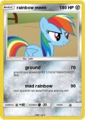rainbow meen
