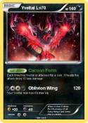 Yveltal Lv70 Yveltal Lv70