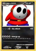 shy guy