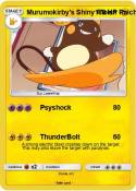 Murumokirby's Shiny Alolan Raichu Murumokirby's