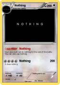 Nothing Nothing
