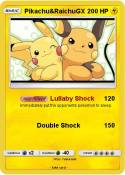 Pikachu&RaichuGX