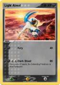 Light Absol Light Absol