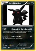 Dark Pikatchu Dark Pikatchu
