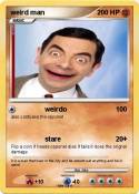 weird man