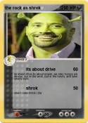 the rock as shrek the rock as