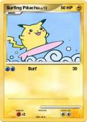 Surfing Pikachu