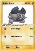 Alolan Golem