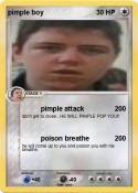 pimple boy