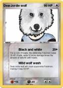 DearJordie wolf