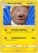 Weird old man