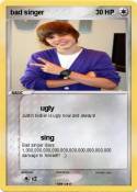 bad singer