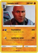 fortnite rock fortnite rock