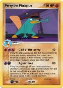 Perry the Platapus Perry the