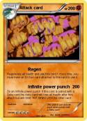 Attack card