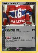 Hockey invader
