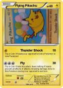 Flying Pikachu