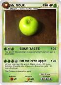 Mr. SOUR.