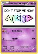 Dont Stop Me