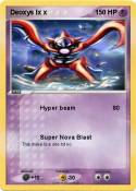 Deoxys lx x