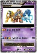 SUICUNES PACK SUICUNES PACK