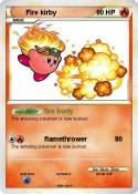Fire kirby