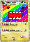 rainbow domo