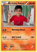 Birthday Adam
