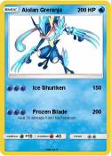 Alolan Greninja Alolan Greninja