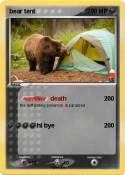 bear tent