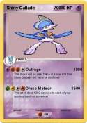 Shiny Gallade
