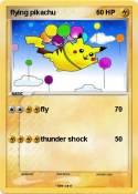 flying pikachu