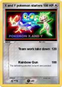 X and Y pokemon