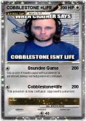 COBBLESTONE =LIFE COBBLESTONE