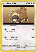 Holy Bidoof