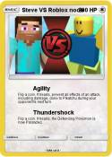 Steve VS Roblox