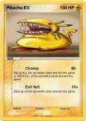 Pikachu EX